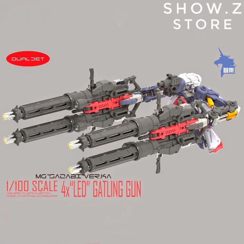 [Show. Z магазин] Жиль ZL MG 1/100 4X Sazabi MSN 04 пулемет Гатлинга добавить на Комплект w