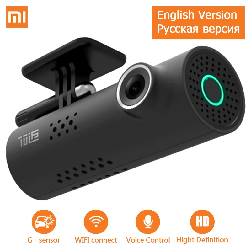Xiaomi 70mai Автомобильная dvr камера Full HD 1080P Голосовое управление Dash Cam 70 mai Автомобильная камера WiFi ночное видение g-сенсор Авто рекордер камера