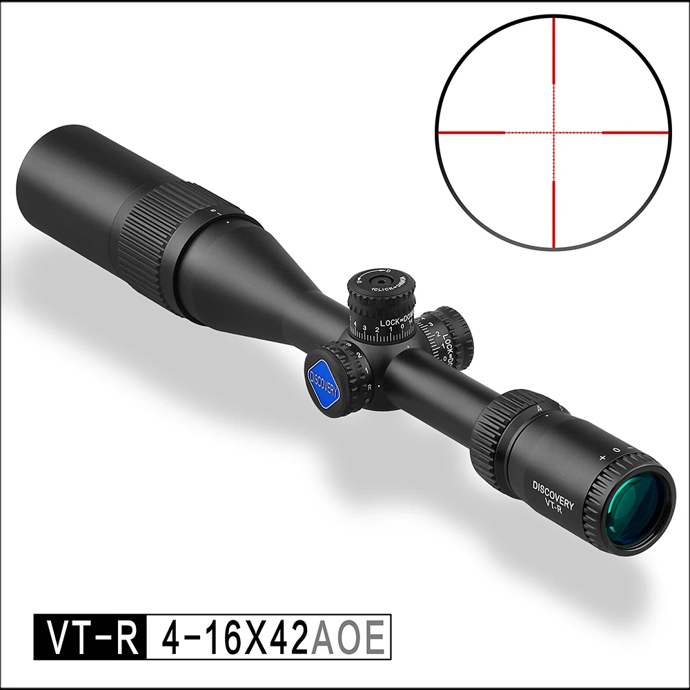 Открытие оптический прицел VT-R 4-16X42AOE красный и зеленый светильник крест