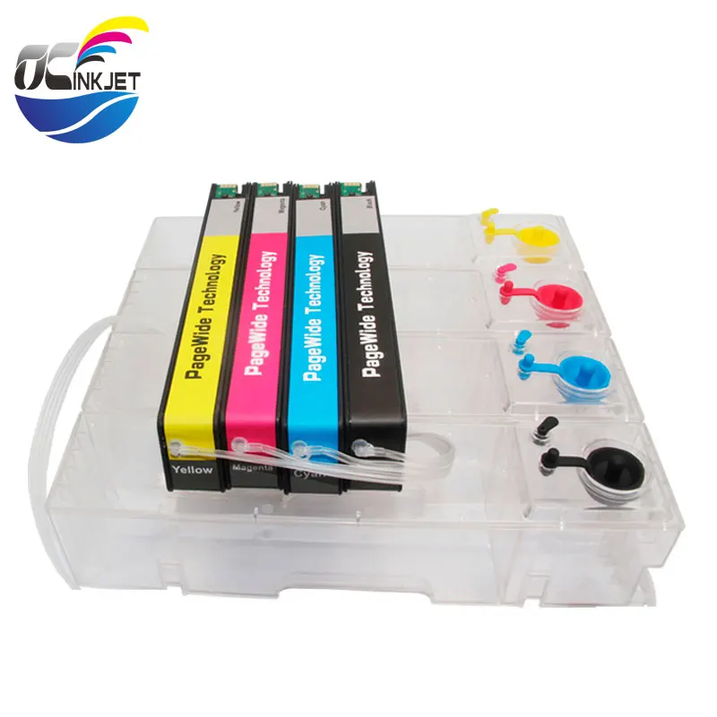 OCINKJET Refillable Continue Ink Supply Syetem For HP 972 973 974 975 CISS Pagewide 377dw 477dw 577dw With ARC Chip | Компьютеры и