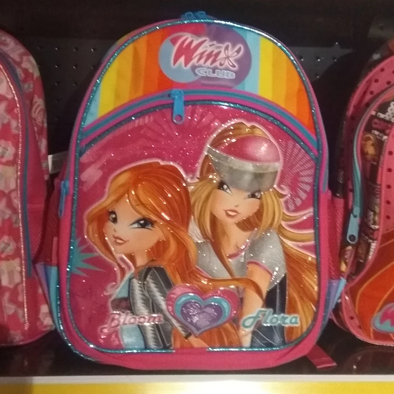 Оригинальный Winx Club 63254 школьный рюкзак студенческие повседневные сумки детские