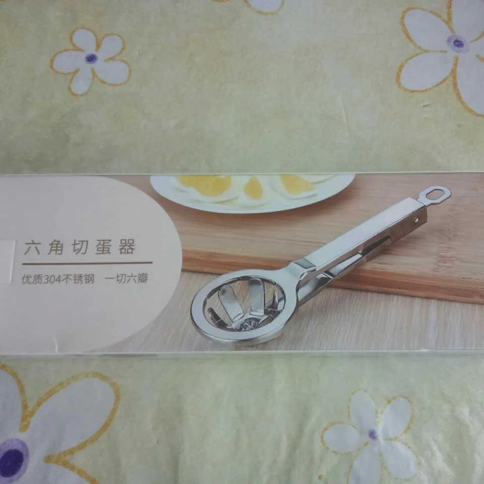 Stainless Steel Egg Slicer Wedger Cutter Multifunction Slicer Divides Hard Boiled Eggs Into 6 Equal Segments In One Egg Beaters Aliexpress