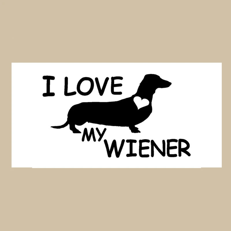 Черно белая такса I Love My Wiener Dog пляжное душевое полотенце из микрофибры Weiner Weenie Dogs