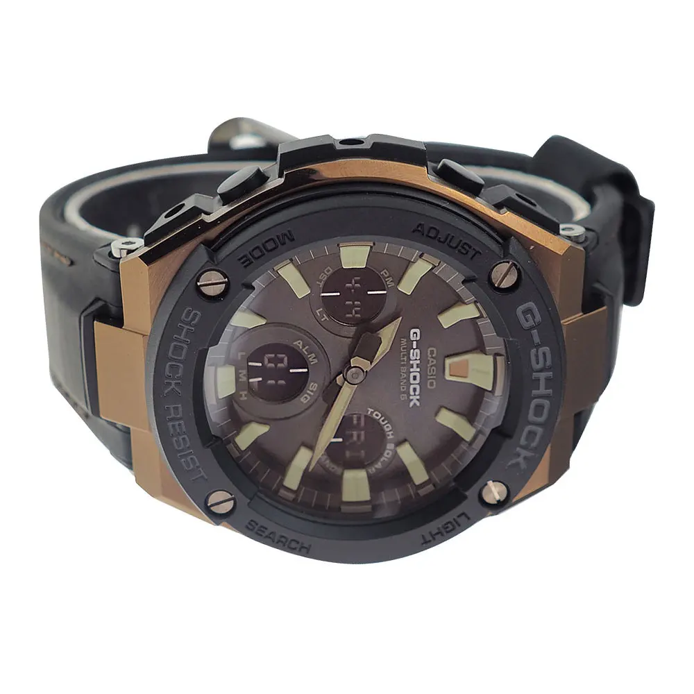 Quartz Wristwatches Casio for mens GST-W120L-1A Watches Mans Watch Wristwatch Wrist men G-Shock | Наручные часы