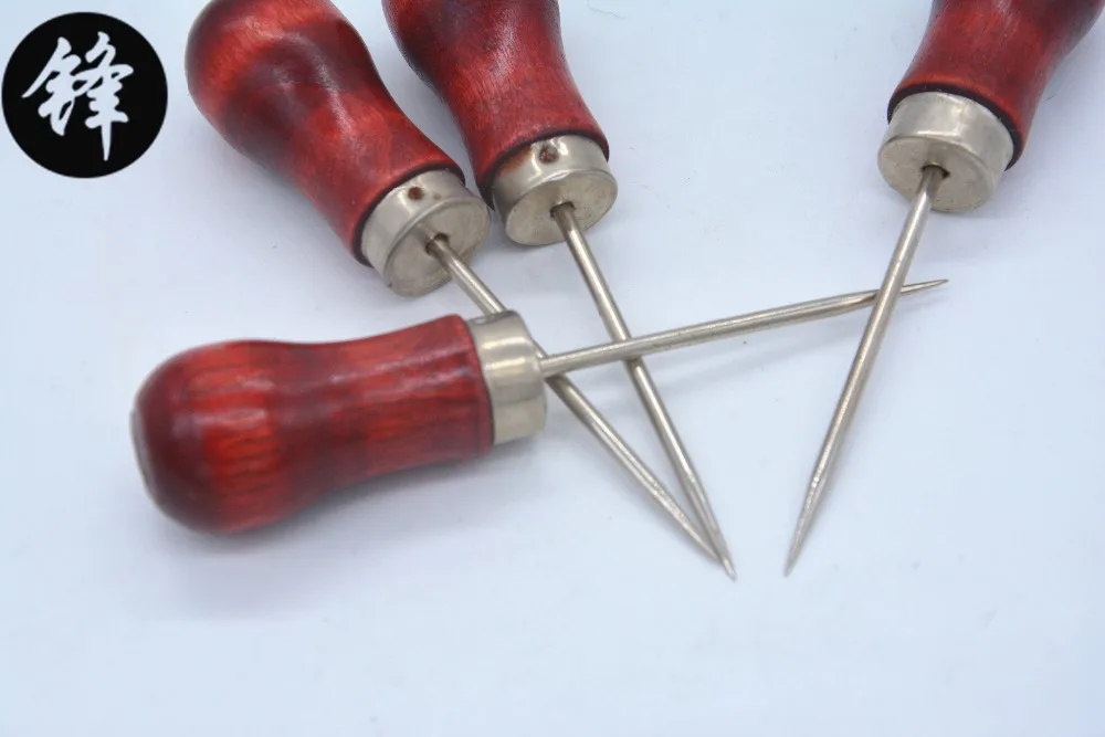 Awls одна тысяча деревянная ручка awl через двойную тыкву ручные счетные офисные