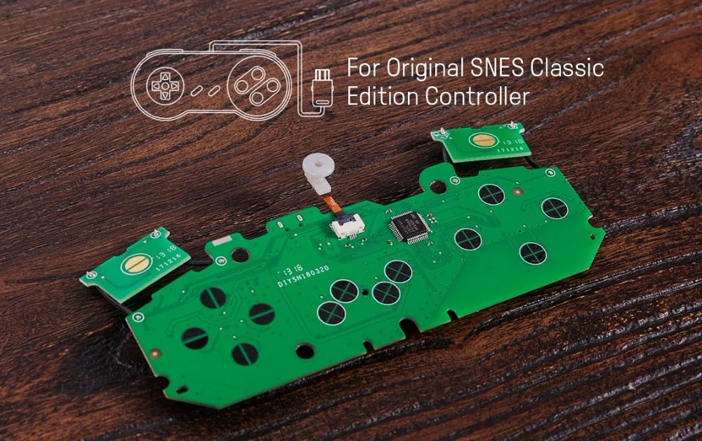 8 BitDo Mod Kit для SNES/SF-C Classic Edition контроллер DIY SNES классический Bluetooth геймпад |