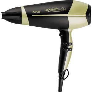 Hair Dryer Scarlett SC-HD70I09 Household Professional Salon Blow Air collecting Hot Cold Motion Dry Ionization 2000W | Бытовая техника