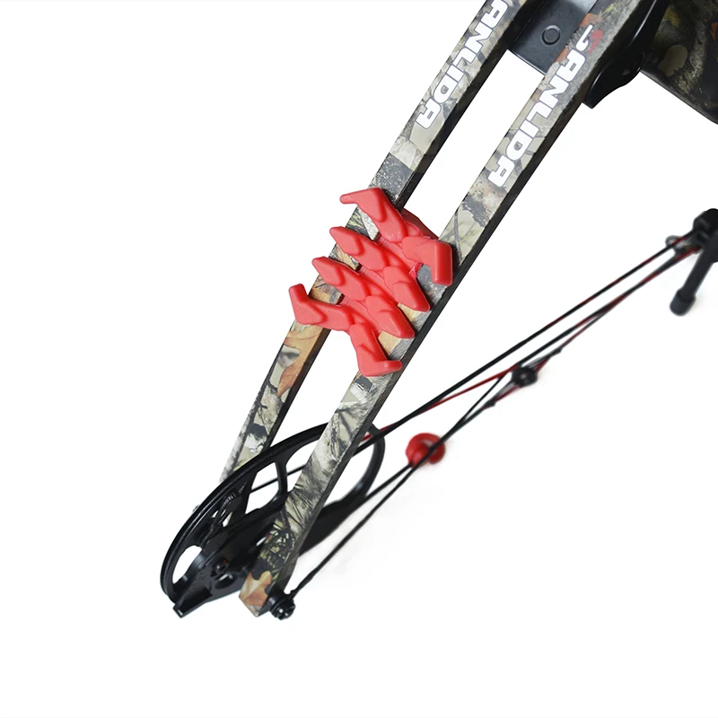 

Ourpgone Brand 2 Pieces Compound Bow Shock Absorber Stabilizer Limb Vibration Dampener Recurve Bow Stabilizer Hunting Tools