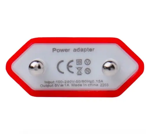 Высокое качество путешествия USB зарядное устройство AC 5 в ЕС Разъем для iPhone 4 4s samsung