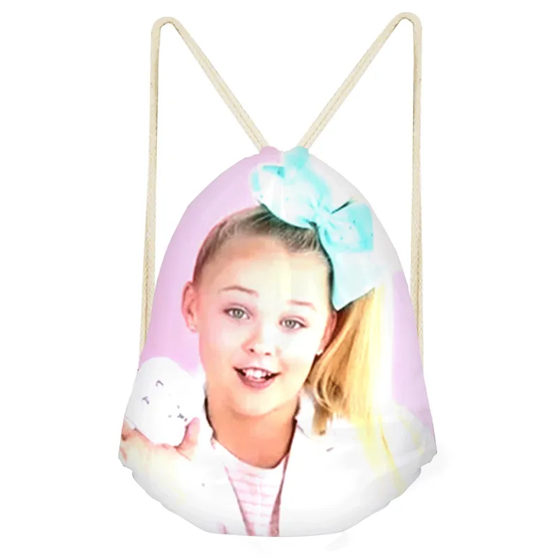 Noisydesigns супер JOJO Сива печати школьные ранцы для подростков обувь девочек Drawstring