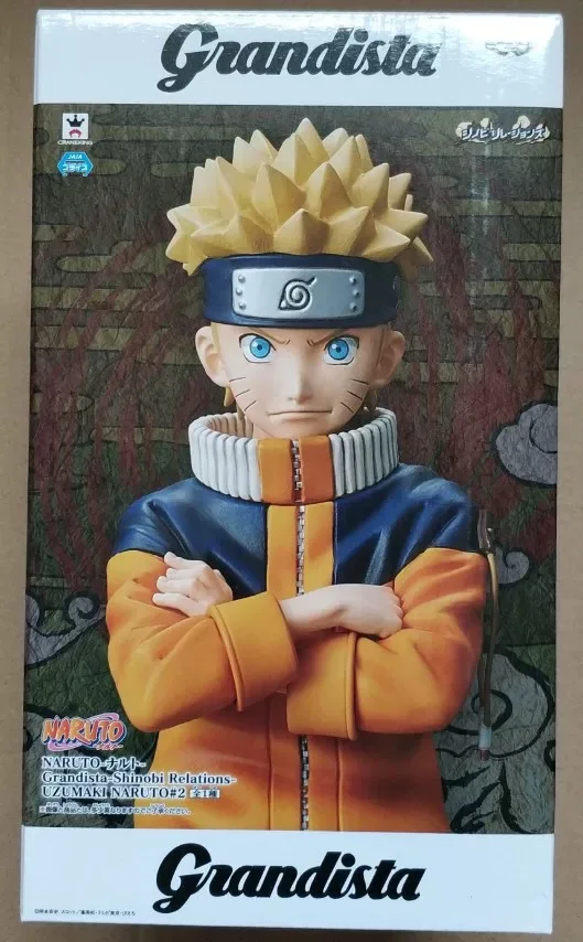 В наличии Banpresto аниме Наруто Grandista рос GROS shinobi отношения Узумаки ПВХ фигурки