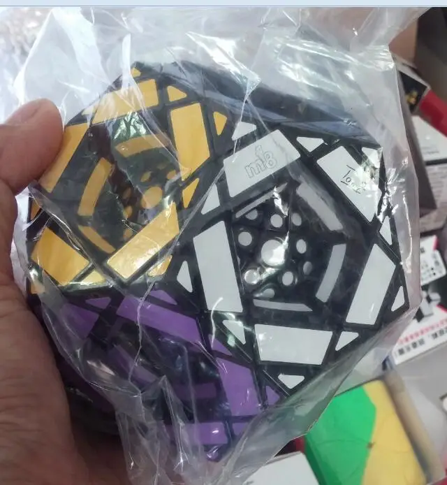 Мульти Додекаэдр цилиндрический динозавр SunMinx Crazy unicorn Duo Axis Void Pentultimate Grilles II Son-Mum Curvy Copter+ 3x3 cube - Цвет: Multi Dodecahedron
