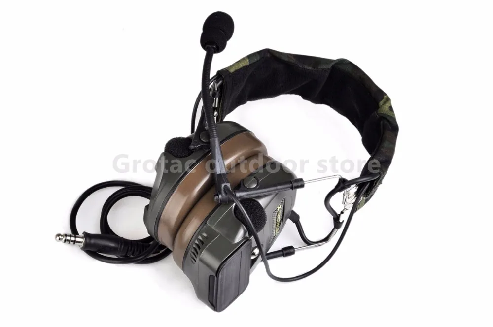 Z tactical zComtac I гарнитура Airsoft Военная съемка шумоподавление наушники Z054|headset