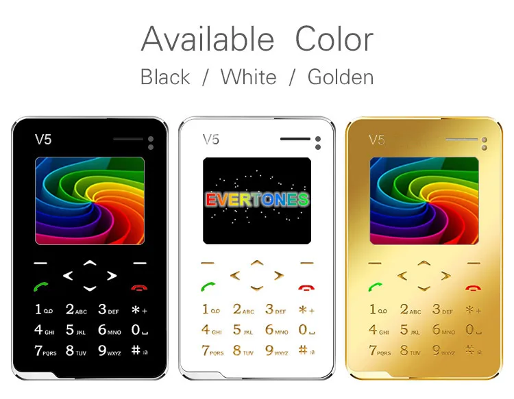 Оригинальный V5 карта Мобильный телефон карманный мини сенсорная клавиатура