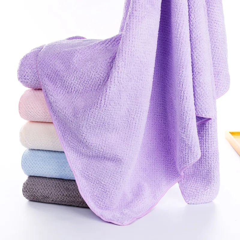 Из Микрофибры толстый Полотенца мягкие удобные сплошной Цвет Ванная