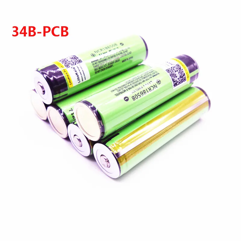 LiitoKala 18650 3400 mah NCR18650B 3,7 v 3400 mah 18650 литиевая аккумуляторная батарея для фонариков