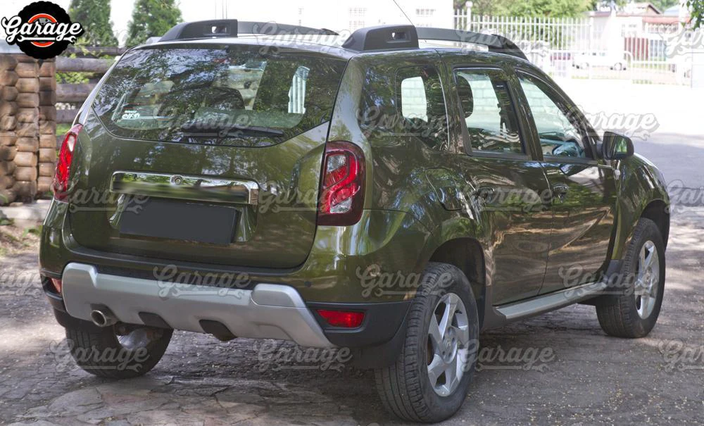Защита заднего бампера для Renault Duster- АБС-пластик аксессуары защитная пластина покрытие царапины автомобиля Стайлинг тюнинг