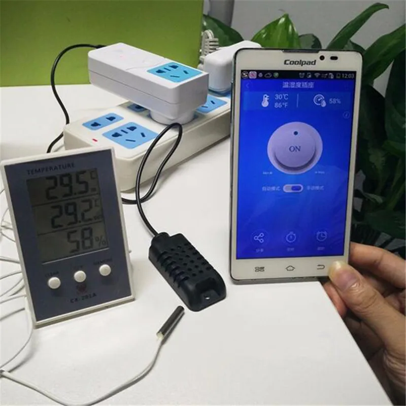 SONOFFS22 Wifi Беспроводная розетка для температурного пульта дистанционного