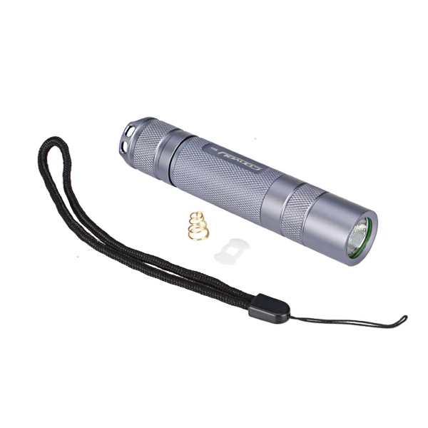 

Convoy Aluminum Alloy S2+ Gray Flashlight Host DIY LED Flashlight Shell Host