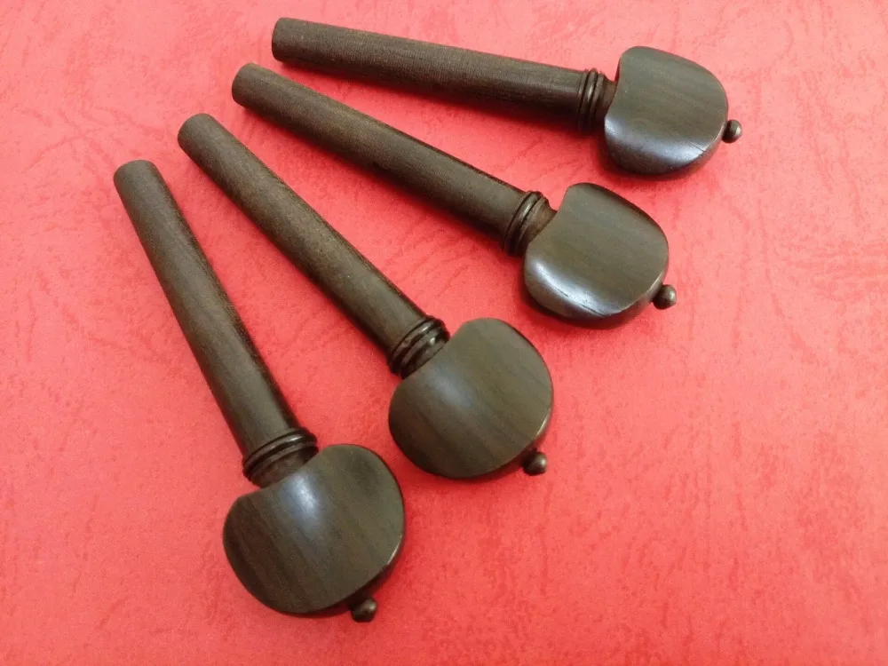 12 шт. в упаковке новые черные скрипка из черного дерева настройка колышки 4/4