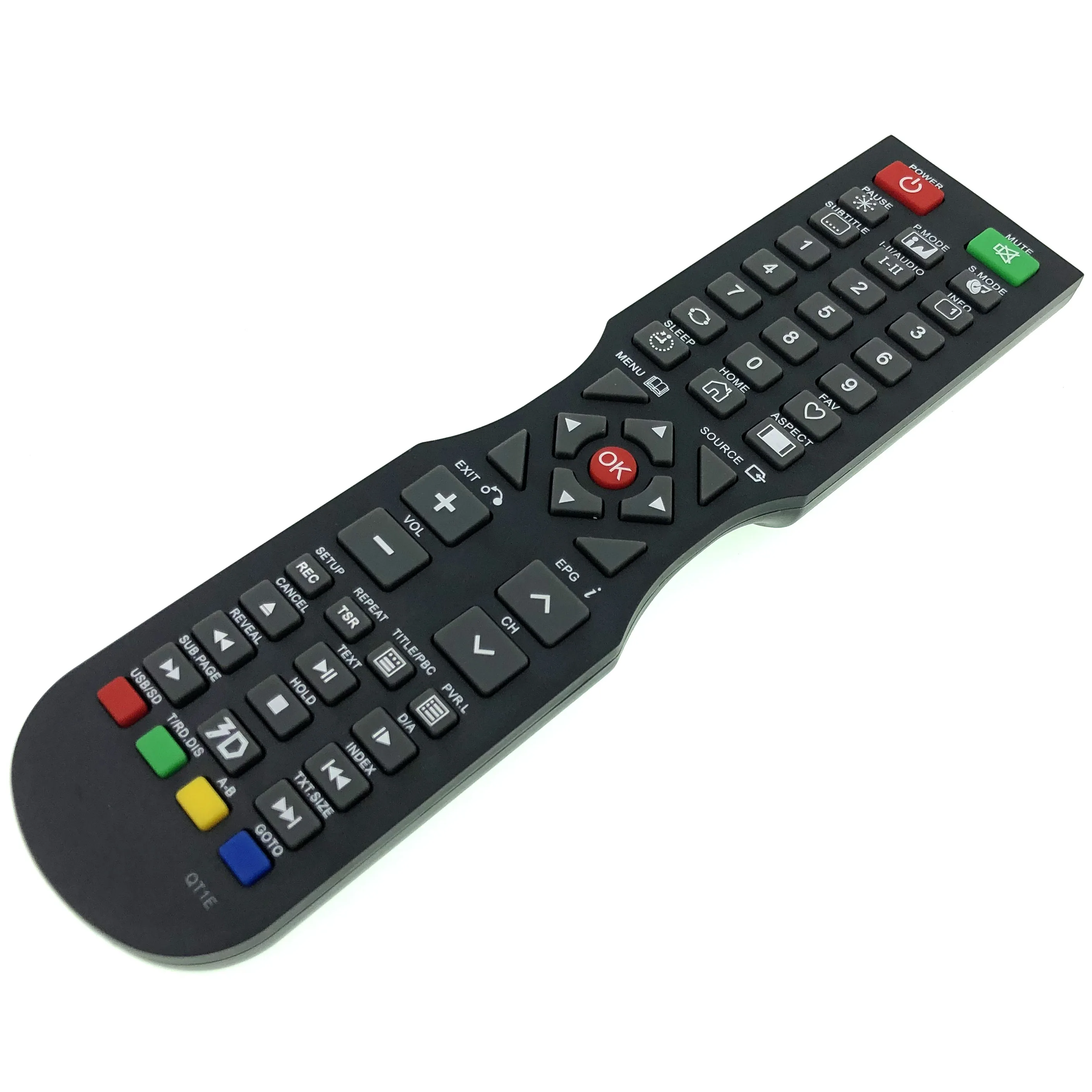 SONIQ QT1E TV Remote Control for E32S12A-AU, E40S12A-AU, E48S12A-AU, E55S12A-AU, E42S14A, E47S14A, E55S14A, and U42V14B models. image 2