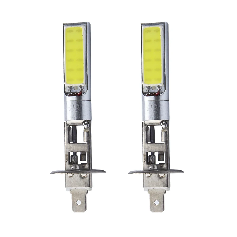 2 шт. H1 h3 led 880 881 H27 COB Светодиодная противотуманная фара для вождения лампа