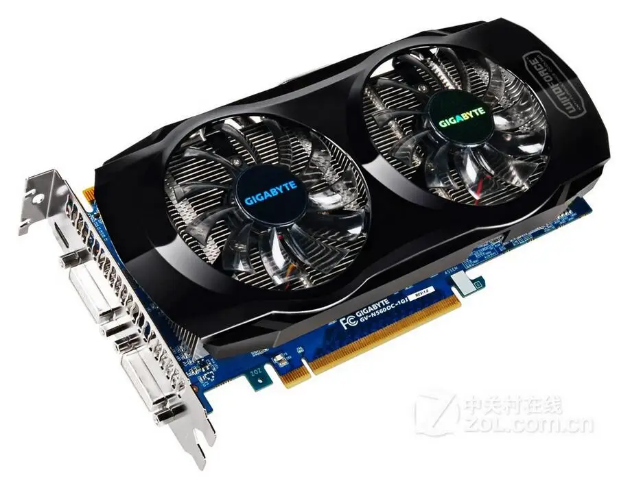 Видеокарта для GIGABYTE оригинальная видеокарта nVIDIA Geforce GTX560TI 1 ГБ 256 бит GDDR5