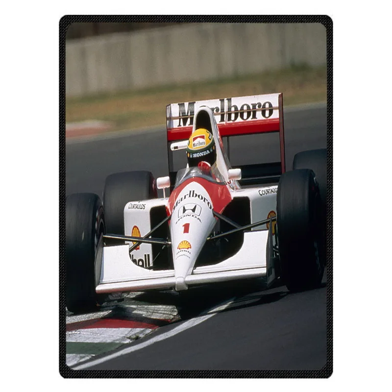 Ayrton Сенна да Силва пледы одеяла Индивидуальные одеяло Манта Коралловое