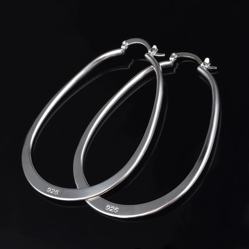 Популярные большие серьги кольца для женщин Bijoux массивные классические новые