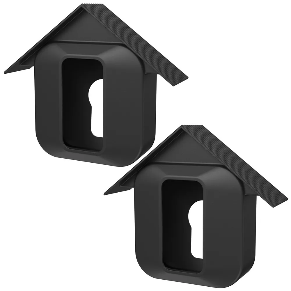 black 2 упаковки Blink XT чехол, Открытый всепогодный силиконовый чехол для защиты от УФ-лучей и дождя для камеры безопасности Blink XT - Цвет: black