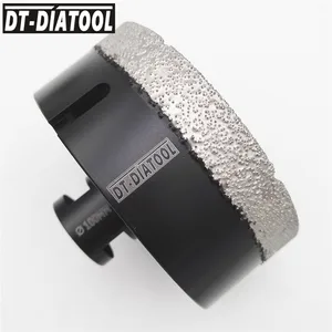 100 мм сухое вакуумное паяное алмазное корончатое сверло сердечник для камня плитки Отверстие пила Профессиональное качество сверла резьба M14