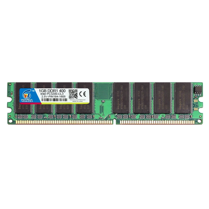 Оперативная память VEINEDA DDR1 1 Гб 400 МГц ОЗУ 266 DDR совместимая 333 для настольных ПК PC2700
