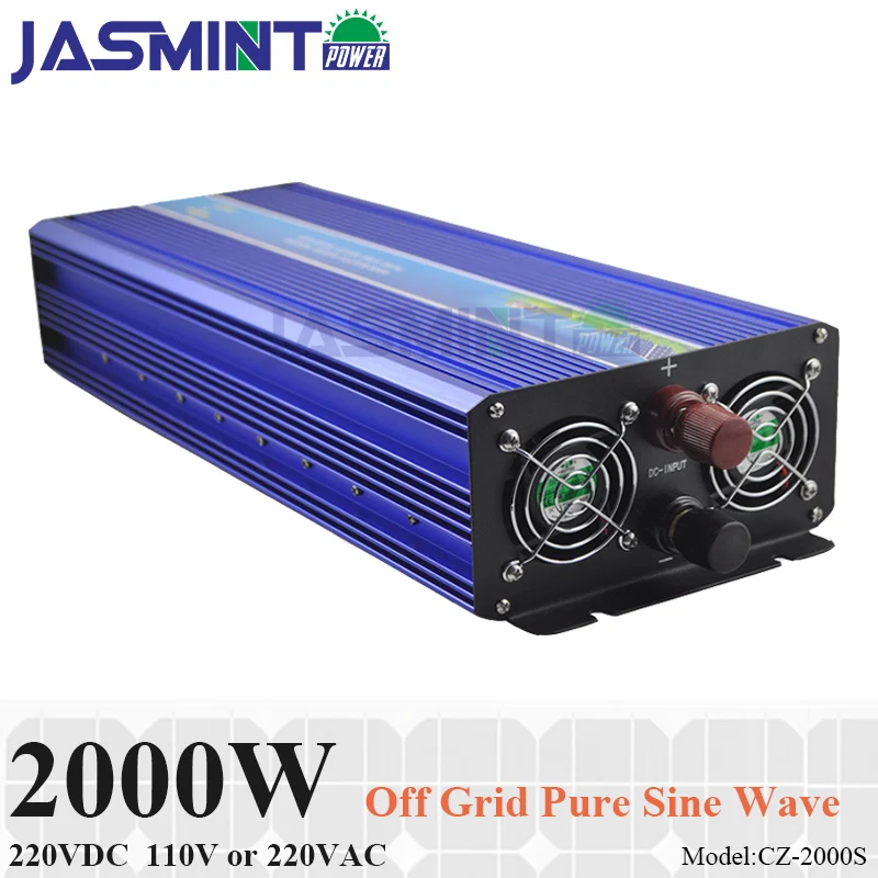 2000 W 220VDC до 110 V/220VAC решетки чистая синусоида Однофазный солнечный или инвертор