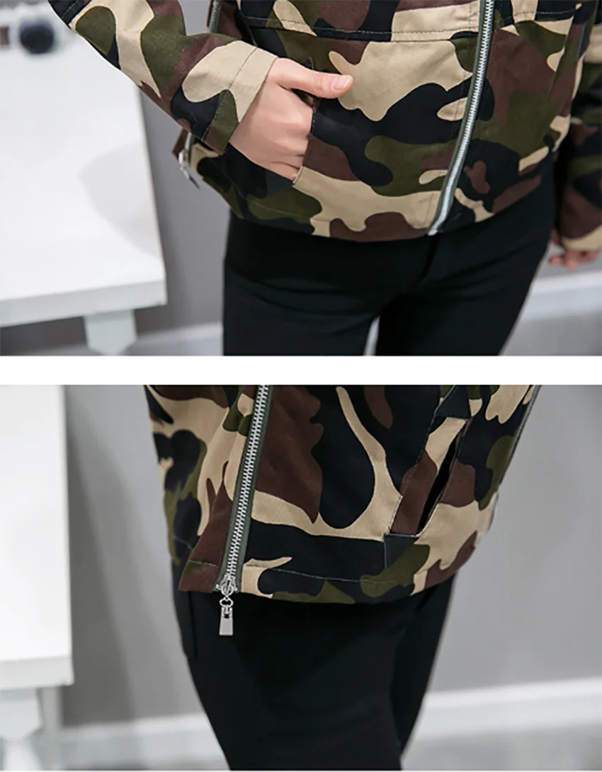 Женское камуфляжное пальто Flying Roc короткая куртка в Корейском стиле повседневные