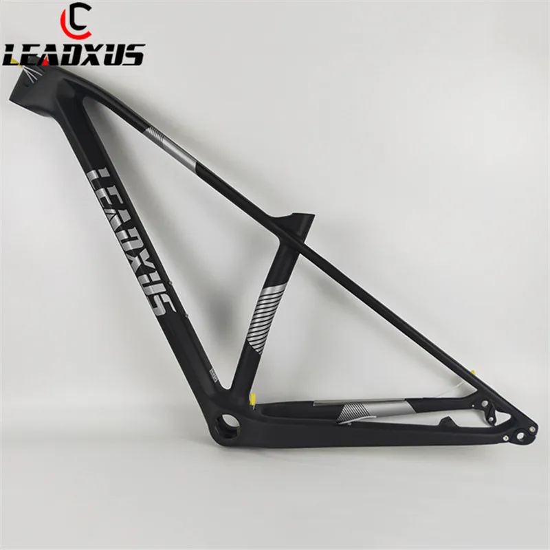 LEADXUS CX300 29er T800 + T1000 карбоновая рама для MTB велосипеда быстросъемная/через ось обмен