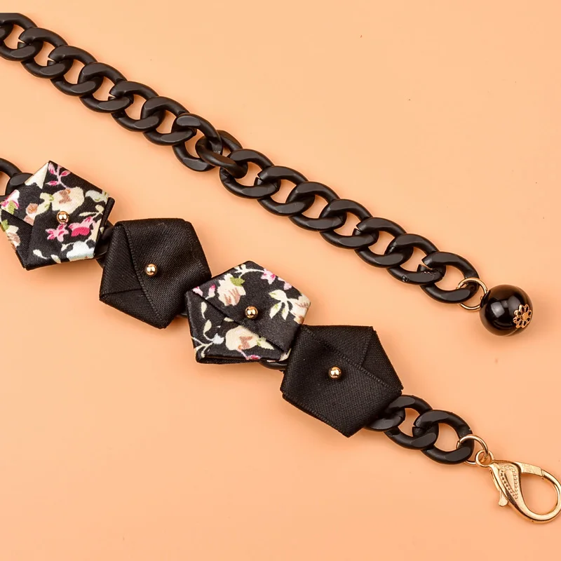 

belt women 2018 fashion belt chain metal belts for women adjustable wasitband ceinture femme black chain female belts