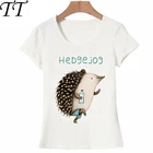 Женская футболка с принтом Kawaii, Повседневная футболка для девочек, 2021