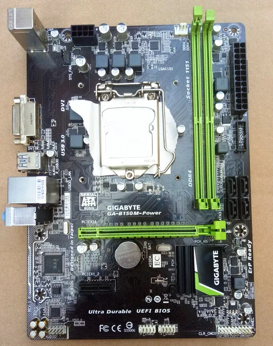 LGA1151 для Gigabyte оригинальная б/у настольная материнская плата B150 DDR4 USB3.0 SATA3 |