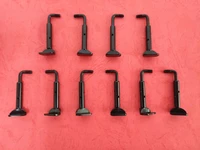 10 set new black viola chin rest clamp screw viola parts accessories