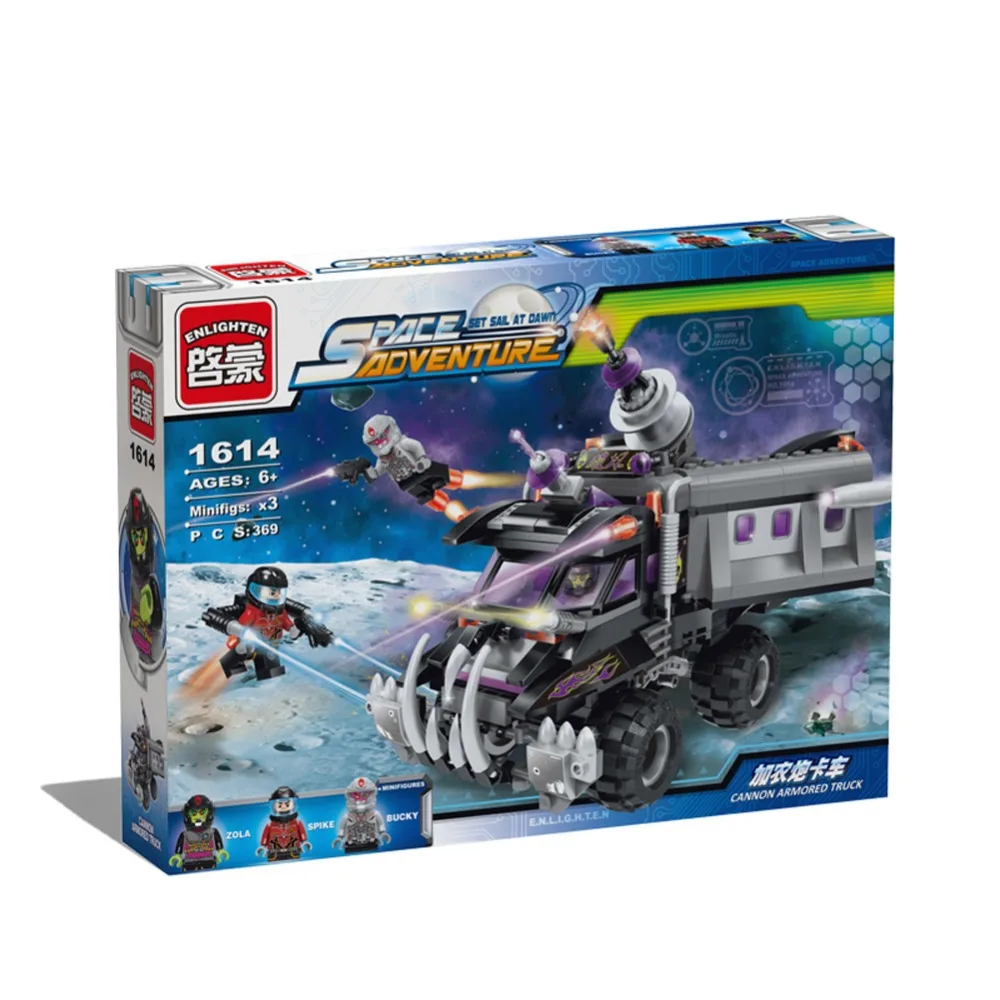 Город Строительство пушки грузовик серии строительные блоки шить игрушки