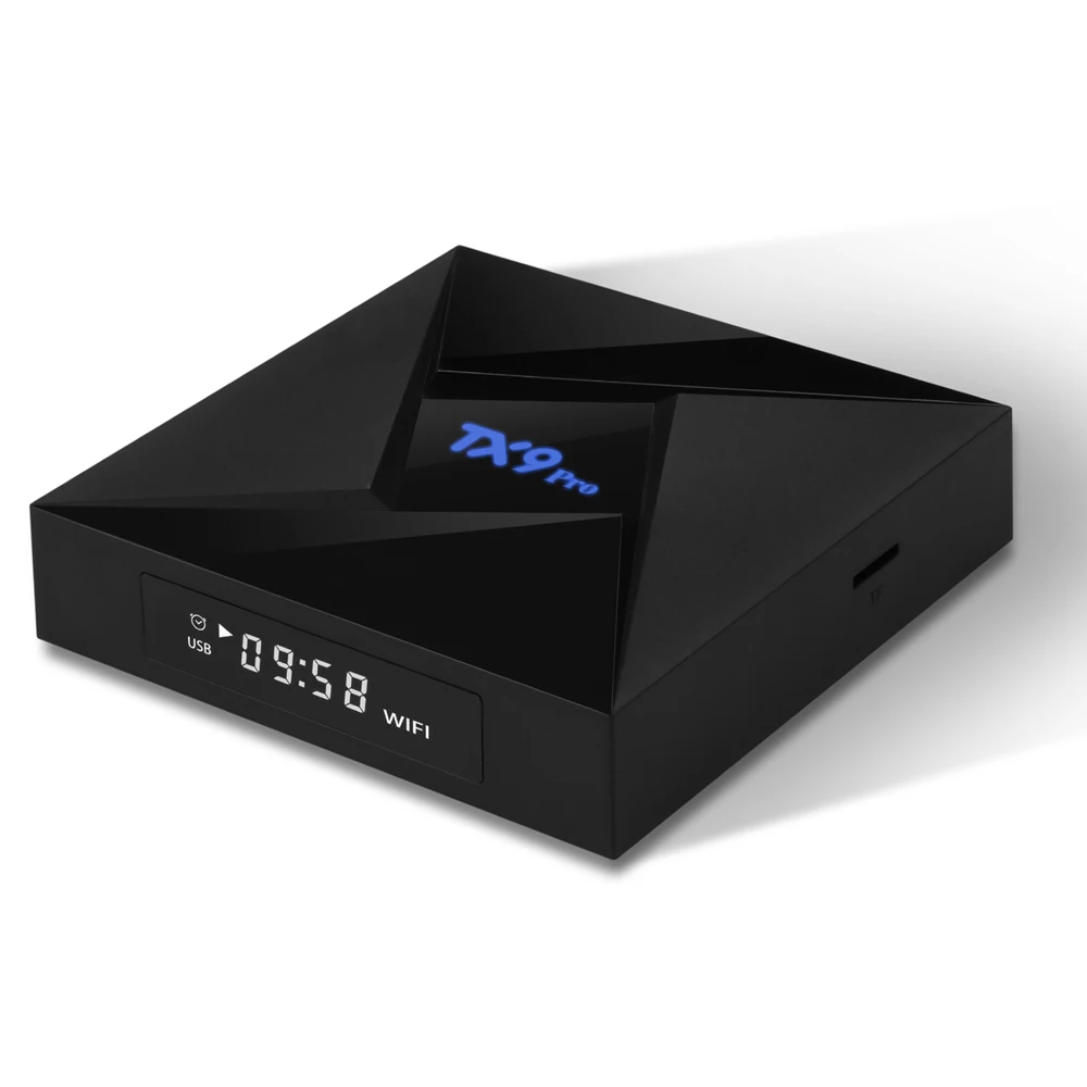 TX9 Pro Amlogic S912 Восьмиядерный ТВ приставка Android 7 1 3 ГБ 32 2 4G/5G WiFi Bluetooth 4 100M LAN 4K HD
