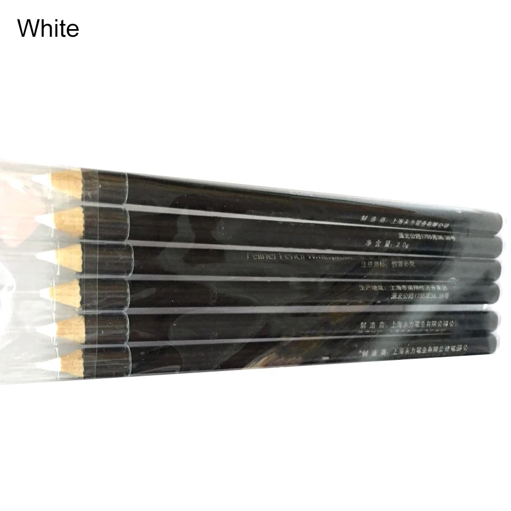 6 Pcs Smooth Makeup Pen Eye Liner Eyeliner Pencil Women Cosmetic Accessories |