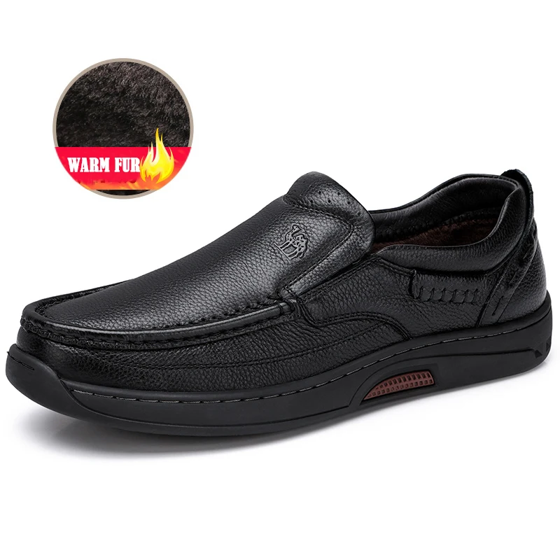 A842287360FurBlack CAMEL/удобная мужская обувь из натуральной кожи; мужские деловые мокасины в деловом стиле; мужская кожаная повседневная обувь; Zapatos Mocasin Hombre; размеры 38-47 - Цвет: A842287360FurBlack