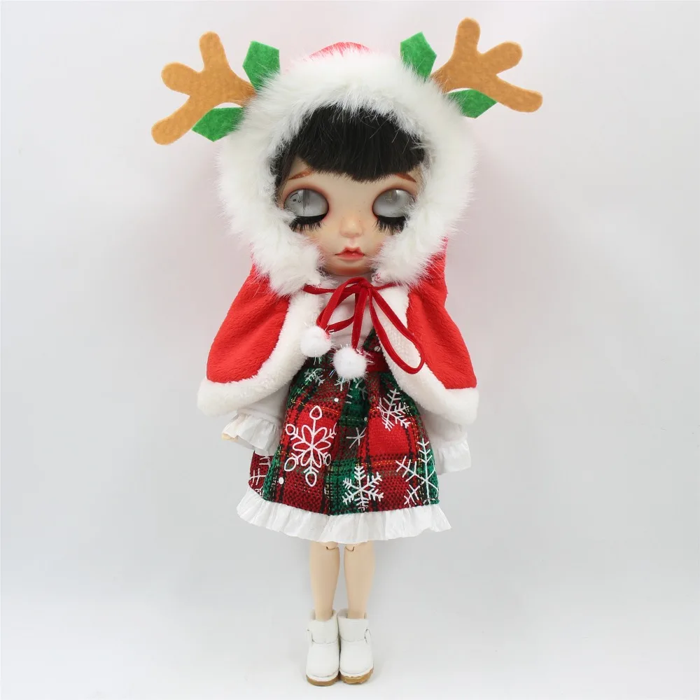 Ледяной DBS Blyth кукла ледяной bjd Рождественский костюм зимняя одежда