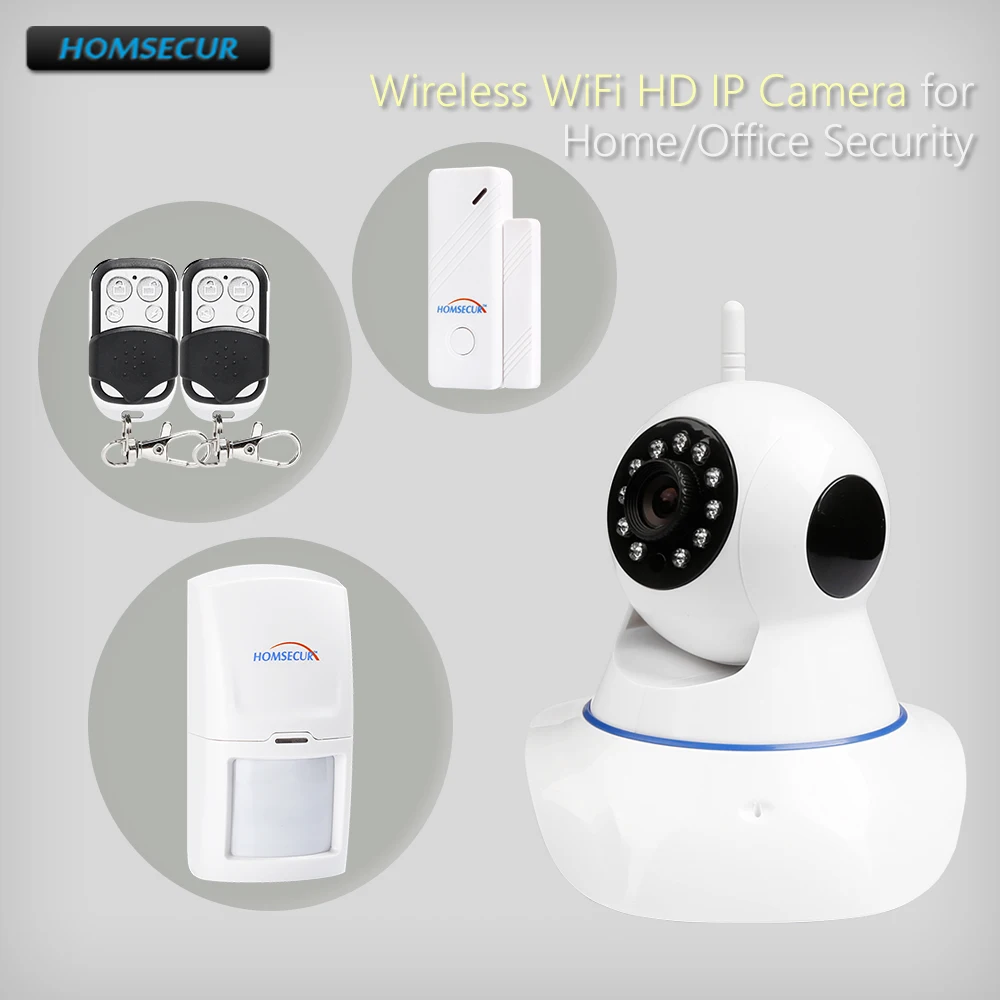 HOMSECUR DIY Беспроводная система мониторинга + аксессуары для охранной сигнализации |