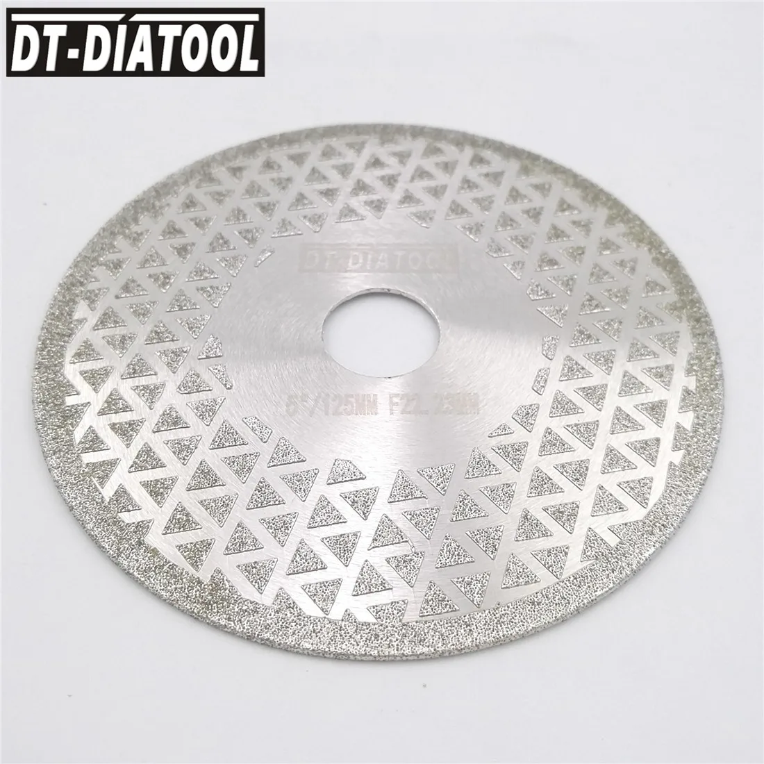 DT-DIATOOL 2 шт. диаметром 125 мм гальванический алмазный режущий диск 5 дюймов, шлифовальный круг с отверстием 22,23 мм, лезвие с двусторонним покрыт... от AliExpress RU&CIS NEW