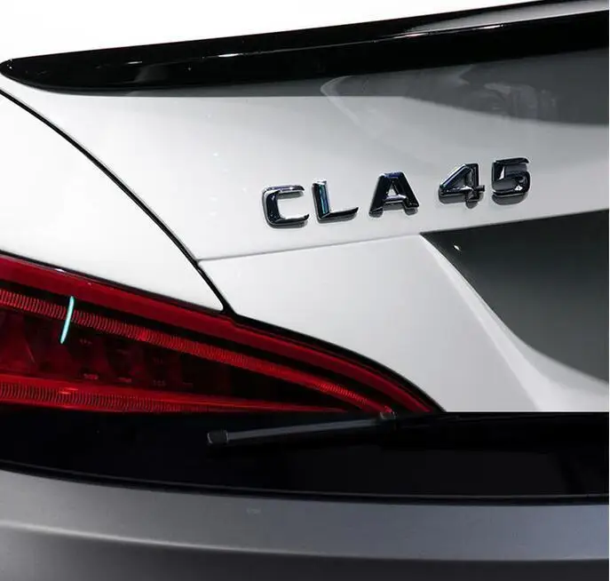 CLA 45 багажник автомобиля сзади букв слова эмблемы письмо наклейка Стикеры для