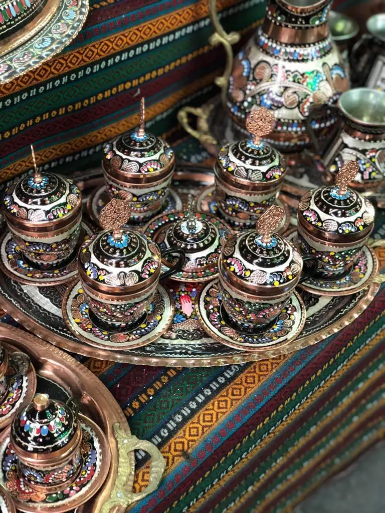Ручная Выгравированная Турецкая арабский итальянский язык кофейная чашка