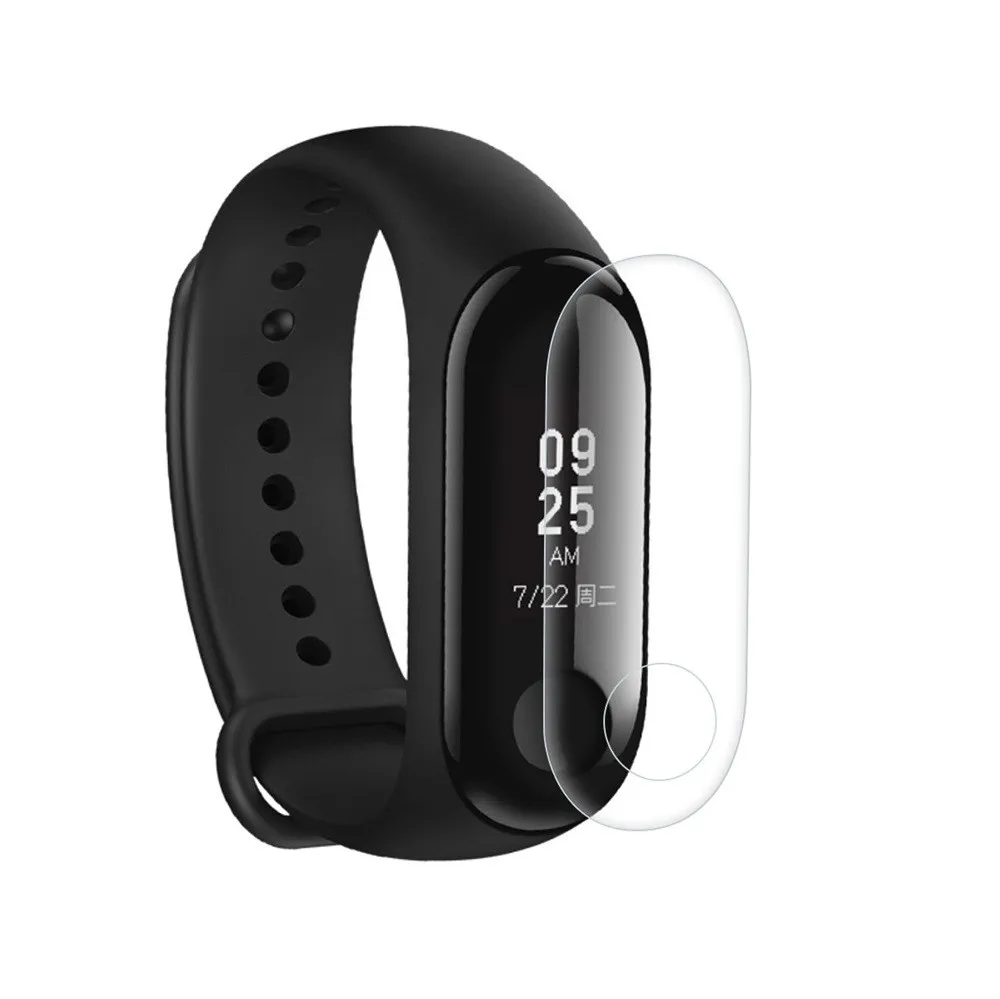Закаленное стекло для ЖК-экрана полноэкранная Защитная пленка Xiaomi Mi Band 3