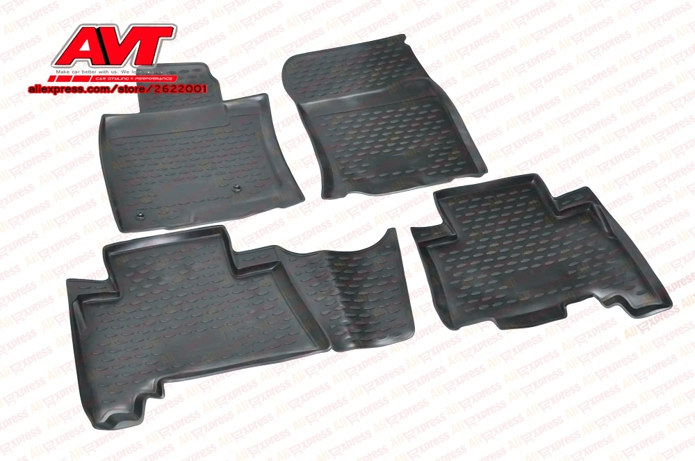 Коврики для Toyota Land Cruiser Prado 2009 2013 резиновые коврики Нескользящие аксессуары